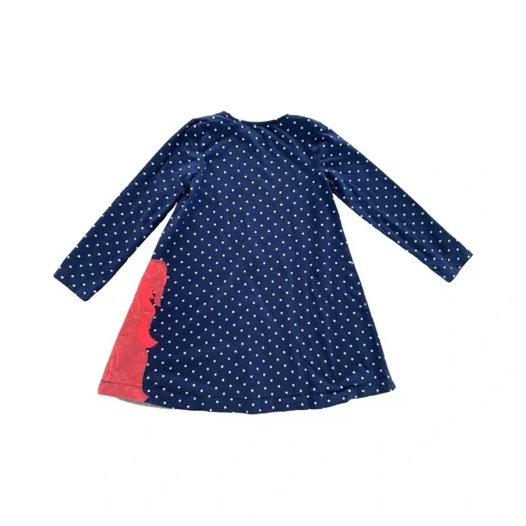 Mini Boden Unicorn Appliqué Dress 8/9 - Picture 2 of 3